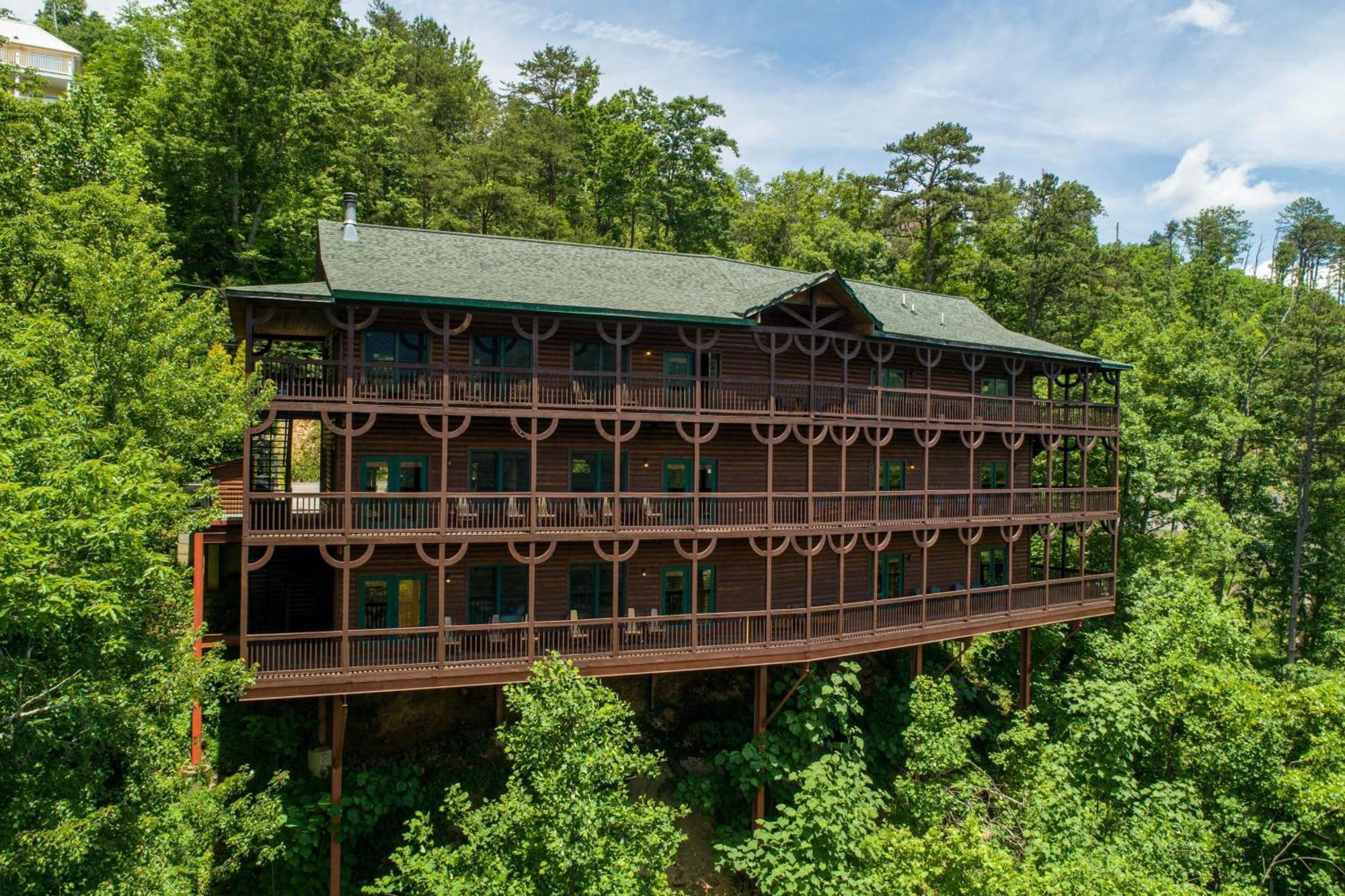 Hickory Ridge By Avantstay Incredible Private Elevated Cabin Sleeps 20 Gatlinburg Zewnętrze zdjęcie